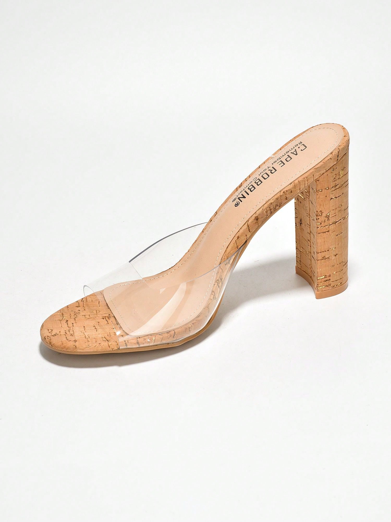 Heritage Open Round Toe Block Heels