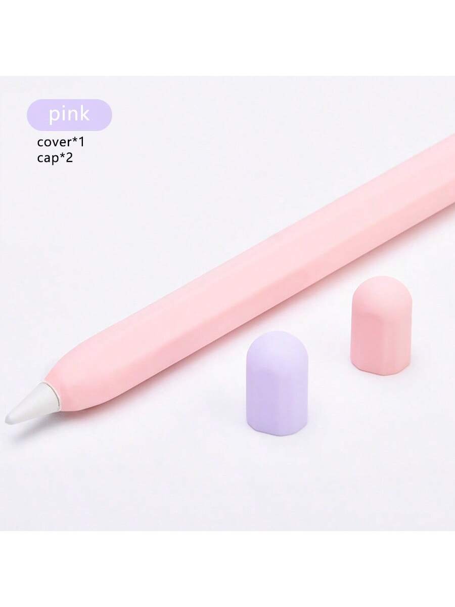 Pencil Compatible With IPhone 1/2 Generation Holder Sleeve Touch Stylus Pen Body Case Nib Cap Soft Silicone Ultra Thin Anti-Shock Protector Cover