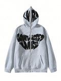 Men's Loose Thickened Hooded Sweatshirt