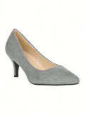Women's Pointed Toe Stiletto Heels Thin Heel Pump Pointed Toe Low Heel Pumps