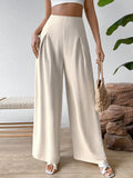 Ladies Elegant Casual Loose Trousers