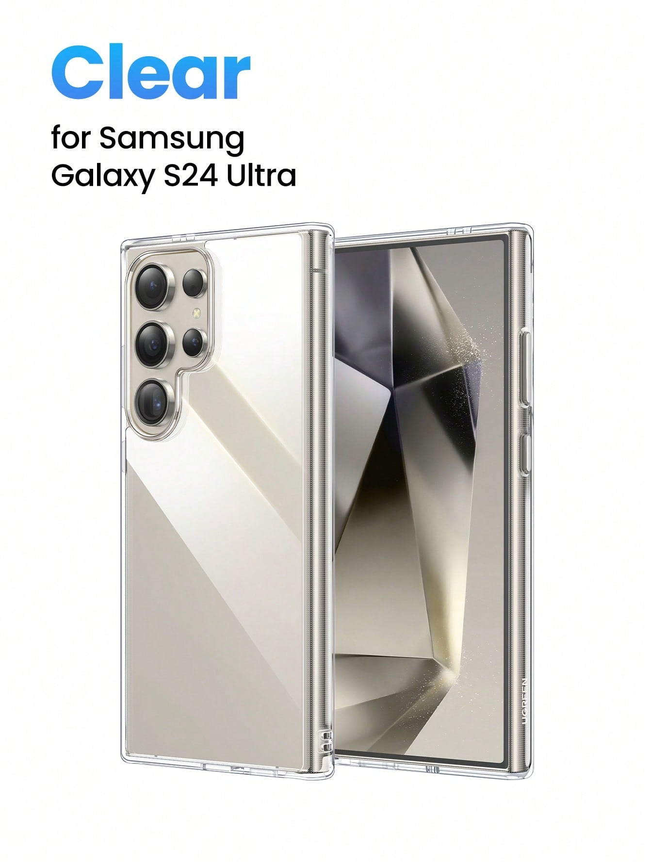 UGREEN Phone Case Protector Clear Compatible With Samsung Galaxy S24 Ultra