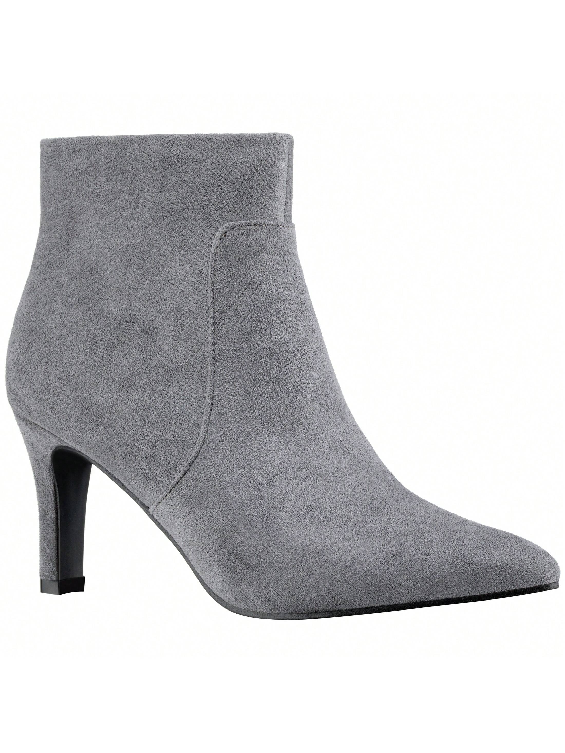 Women's Pointed Toe Stiletto Heel Ankle Boots Thin High Heel Fashionable Ankle Boots Short Boots High Heel Ankle Boots Winter Booties