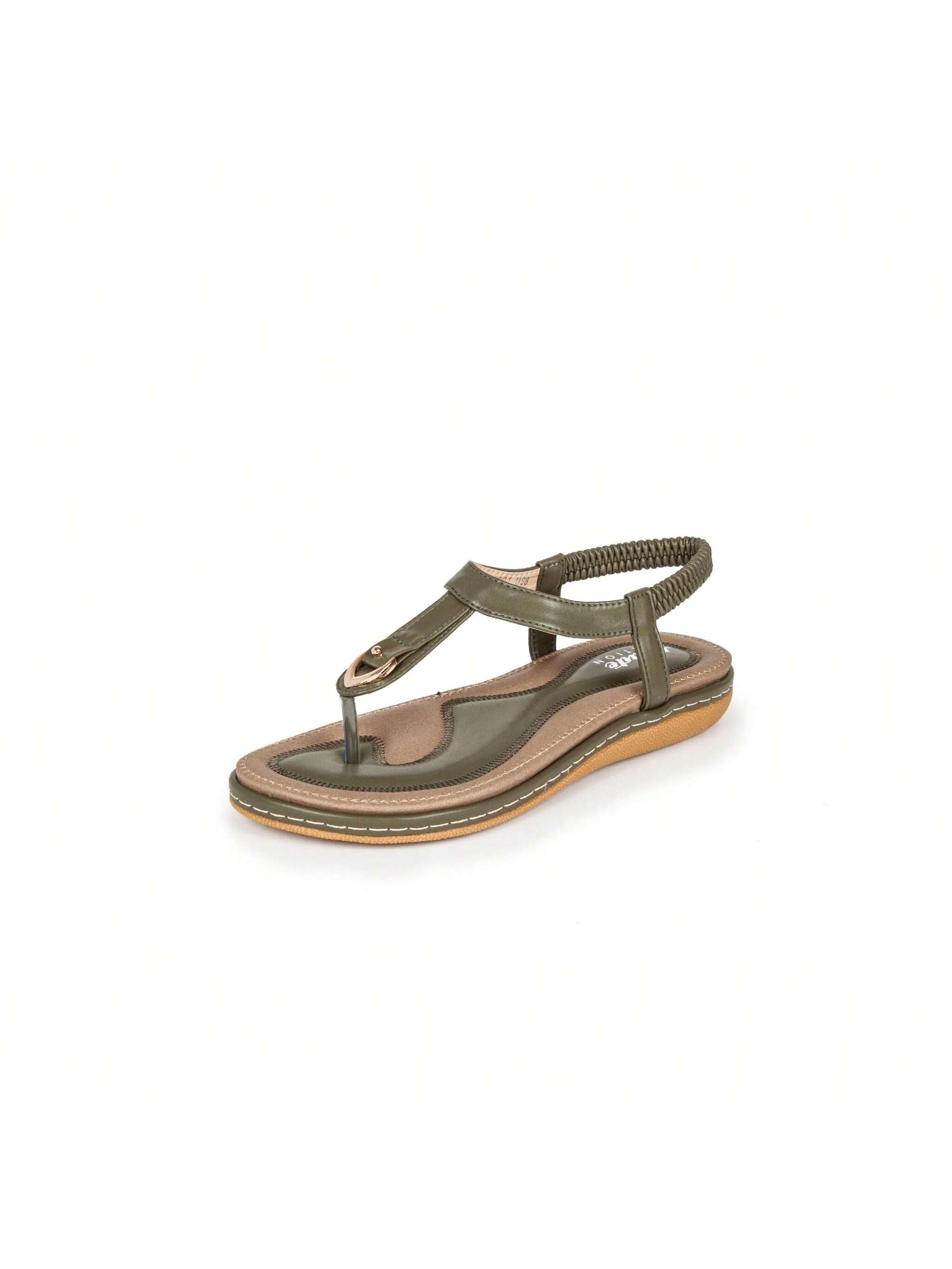 Haute Edition Women's Summer Slip-On Comfort Sandals