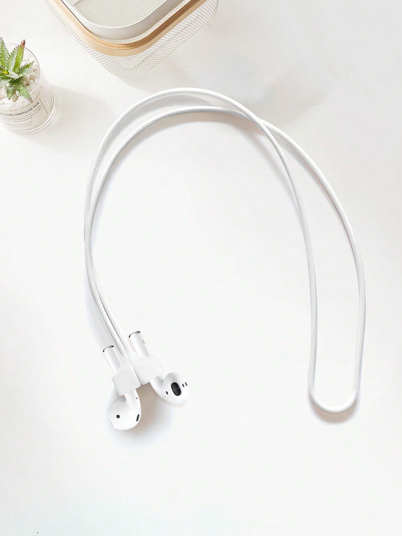 Wireless Earphone Anti-Lost Magnetic Adsorption Sports Neck Strap, Suitable For Airpods