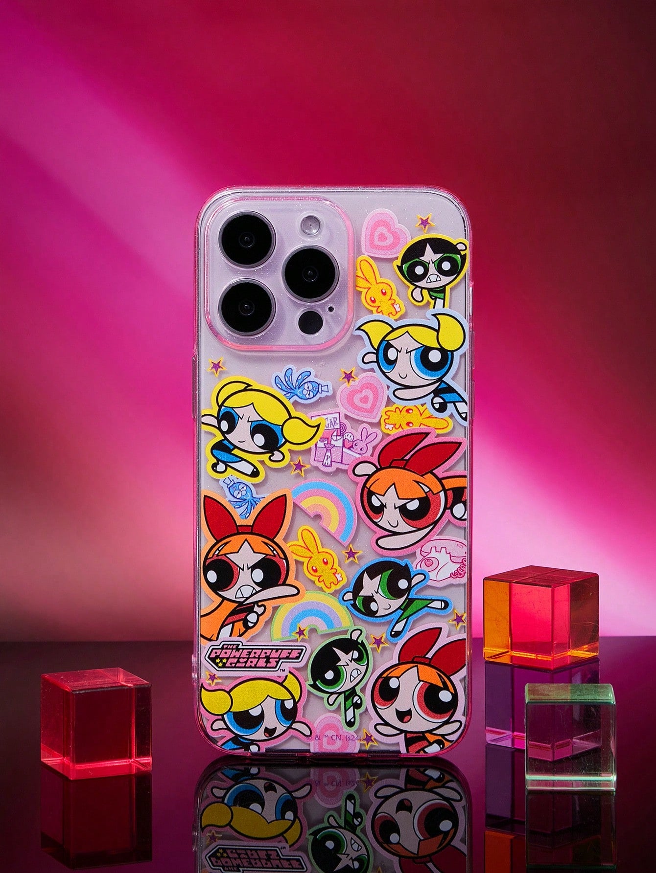 Cartoon Color Painted Phone Case