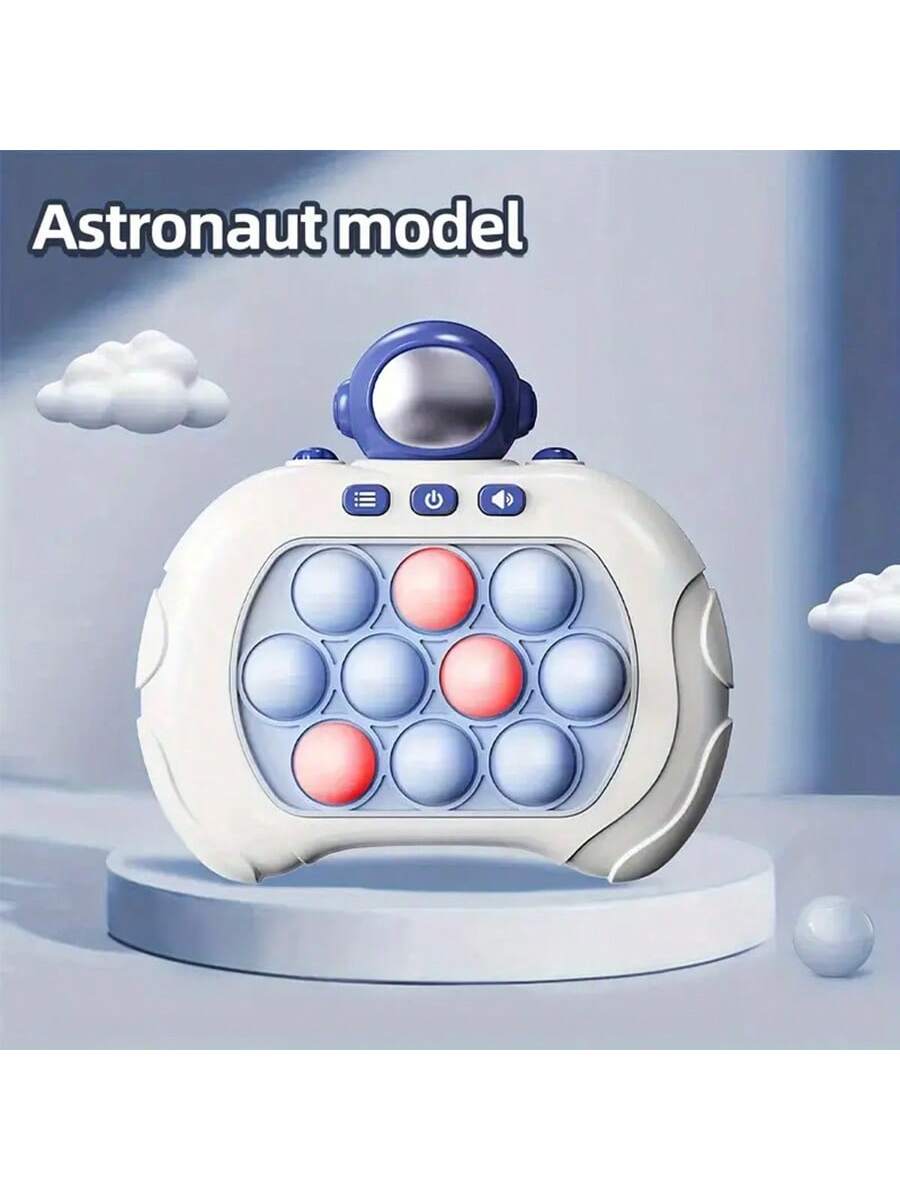 Children's Press & Learn Puzzle Training Quick Push Game Console, Unisex, Ages 8-12, Boys & Girls, Whack-A-Mole Decompression Toy
