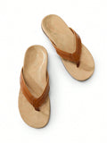 Women's Flip Flops Arch Support Comfortable Soft Cushion  Beach Walking Thong Summer Sandals