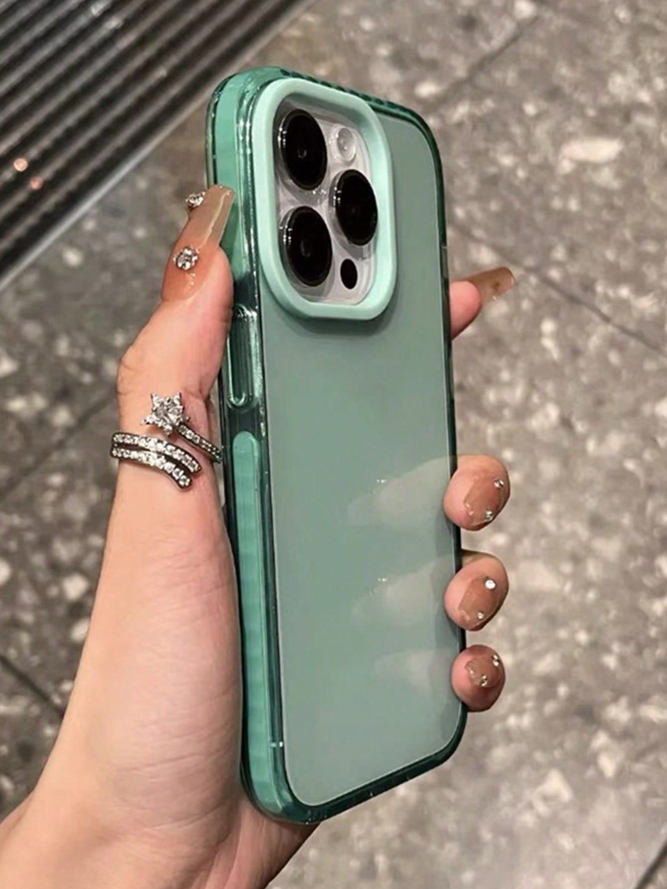 One Pink Transparent Anti-Drop Phone Case For IPhone 15/15 Plus/15 Pro/15 Pro Max/14 Pro Max/14 Pro/14 Plus/14/13Pro Max/13pro/13/13mini/SE3/7/8/SE2/12 Pro Max/12 Pro/12/12 Mini/11 Pro Max/11 Pro/11/XR/XS Max/X/XS/7p/8p/6p/6sp/6/6s, Galaxy A52/A52s 5G/A53