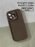 Anti-Fall Thickened Pit Pattern Soft Phone Case Compatible With IPhone 15/15pro/15plus/15pro Max/14/14pro/14plus/14pro/14pro Max/13/13pro/13pro Max/12/12pro/12pro MAX TPU Soft Case (4 Color Options)