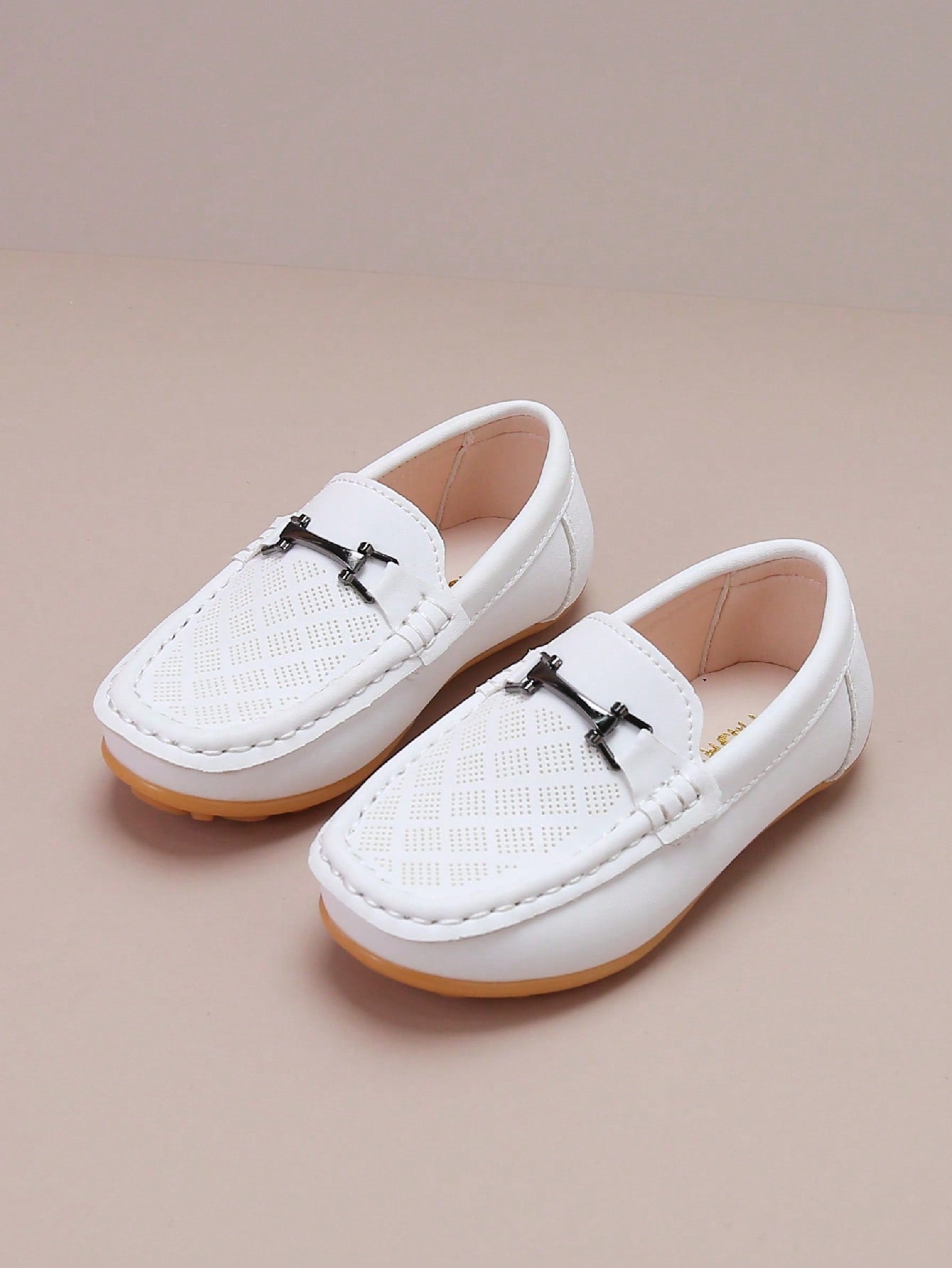 Kids' Fashionable Simple And Casual Flat Loafers