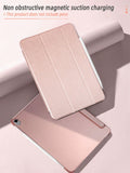 One Silk-Patterned Rose Gold Sleep/Wake Slim Folding IPad Tablet Protective Cover, Fits IPad Mini 4/5/6/9.7/10.2/10.5/Air 4/Air 5/10th/10.9/Pro 11-Inch/Air 11-Inch (M2)/Pro 11-Inch (M4)/2024
