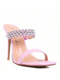 Bandy Stieletto Heel Metal Stud Sandals