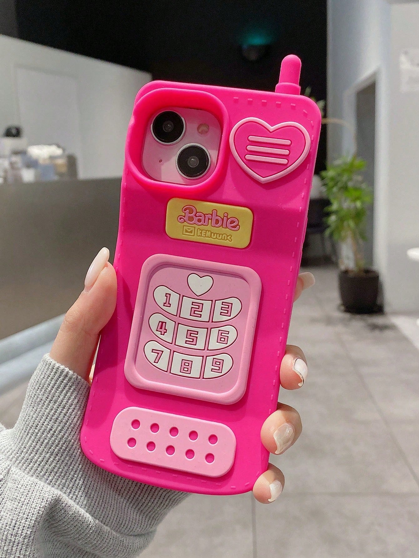 Pink Funny Vintage Style Phone Case Comptible With Apple Iphone 7/8/Xr/11/12/13/14/15pro/Promax Series, Shockproof Silicone Soft Cover For Men/Women