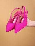 High-End Old-Money Style Thin High-Heeled Closed Toe Sandals For Women, Spring & Summer Trendy French Pointed High Heels