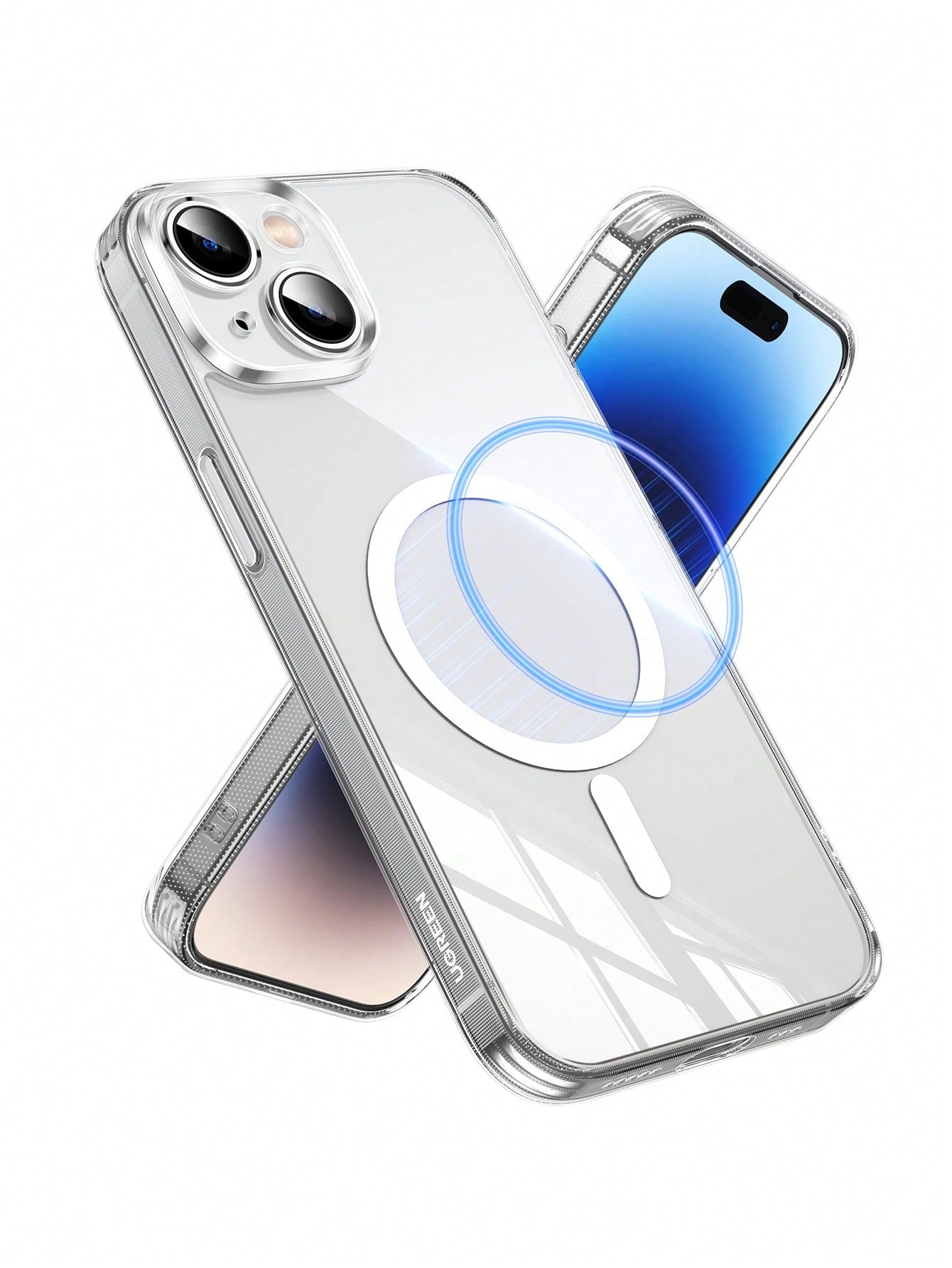 UGREEN Magsafe Crystal Clear Original Protection Transparent Protector Compatible With IPhone 15 Series