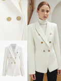 VISCOSE DOUBLE BREASTED BLAZER