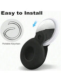 Full Coverage Spring Clip Protective Cover Compatible With Apple Airtags Tracker