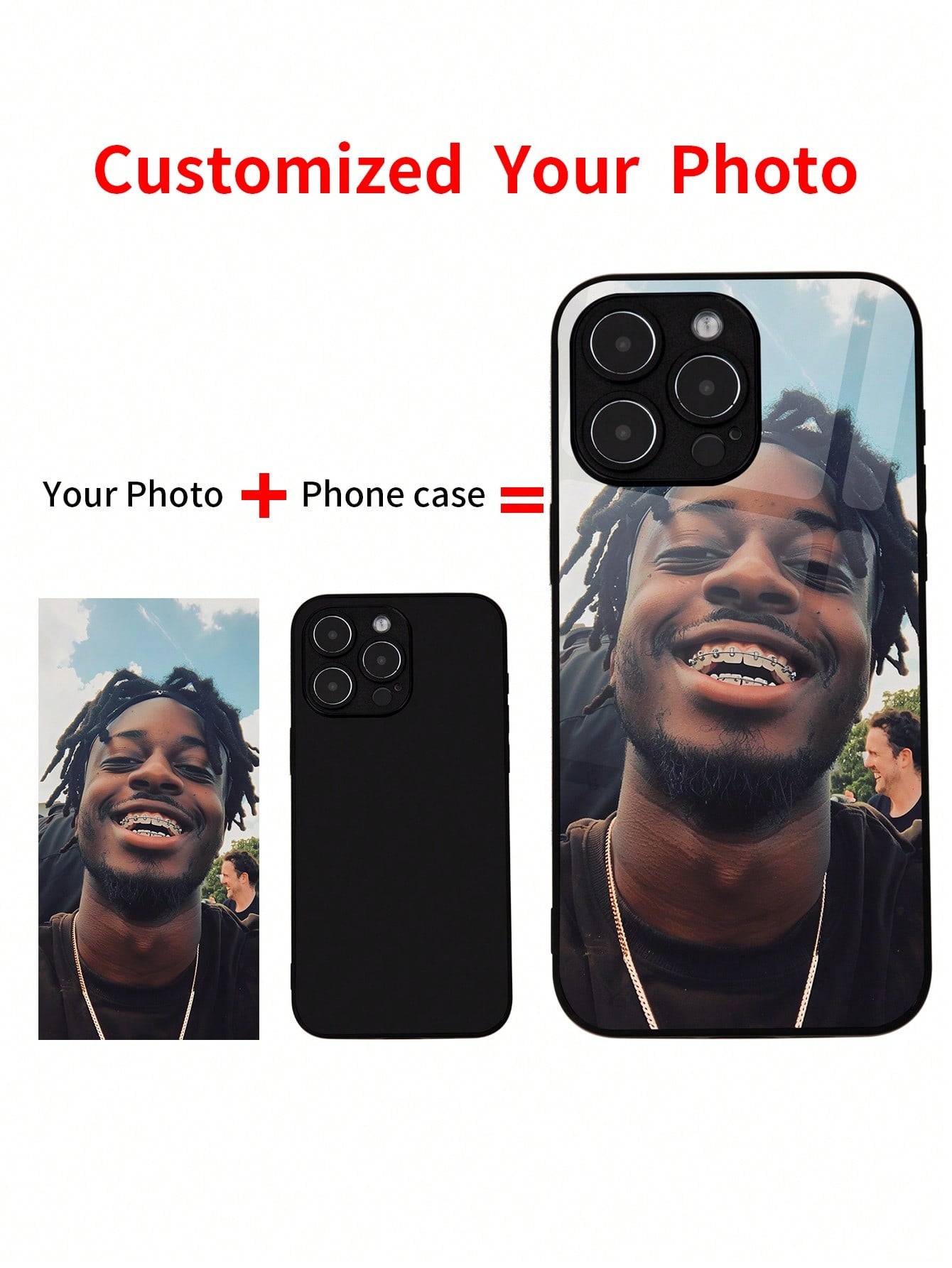 Customized High Definition Glass Phone Case For Models Such As Apple IPhone 15 Pro Max/Samsung S24 Ultra/Redmi/Huawei/OnePlus