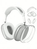 Solid Color Transparent Apple Airpods Max Headphone Protective Case