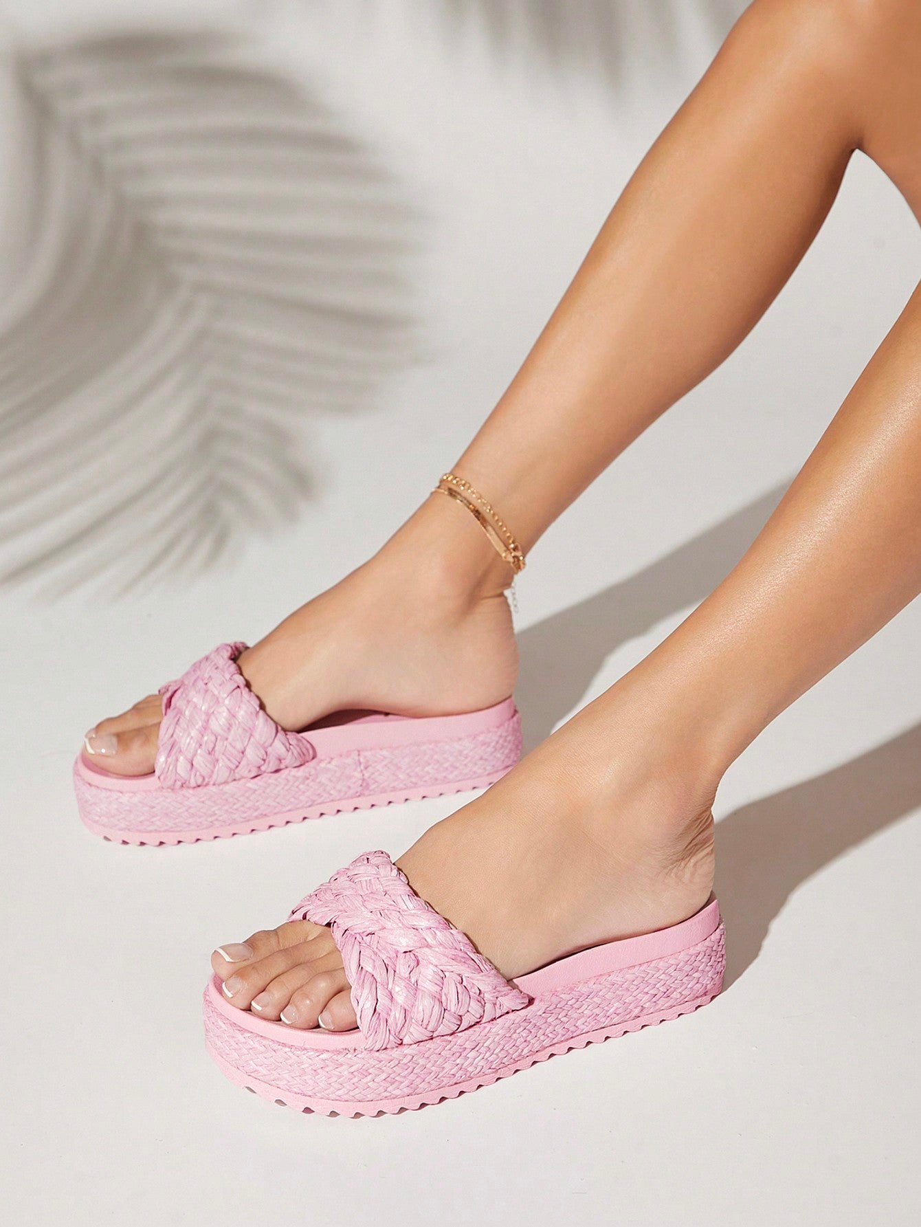 Ladies Wedge Heel Thick Sole Sandals