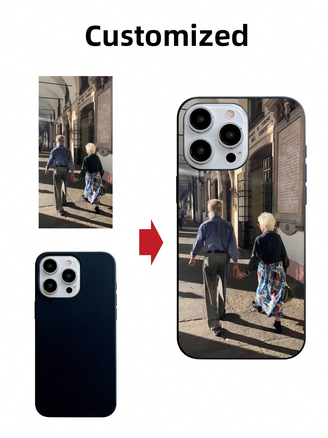 Customizable Phone Case, DIY Phone Case, Unique Phone Case, Phone Case Gift, Customized Gift Phone Case, Couple Phone Case, Photo Printed Phone Case, Boyfriend & Girlfriend Photo Phone Case, Pet Photo Printed Phone Case, Customized Apple Phone Case, Custo