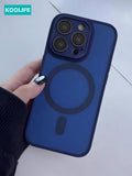 Koolife 1pc Magnetic Wireless Charging Full-Body Protective Case With Anti-Shock & Lens Protection TPU+PC Oil-Sprayed Matte Finish Phone Cover Compatible With IPhone 11/11 Pro/11 Pro Max/12/12 Pro/12 Pro Max/13/13 Pro/13 Pro Max/14/14 Pro/14 Pro Max/14 Pl