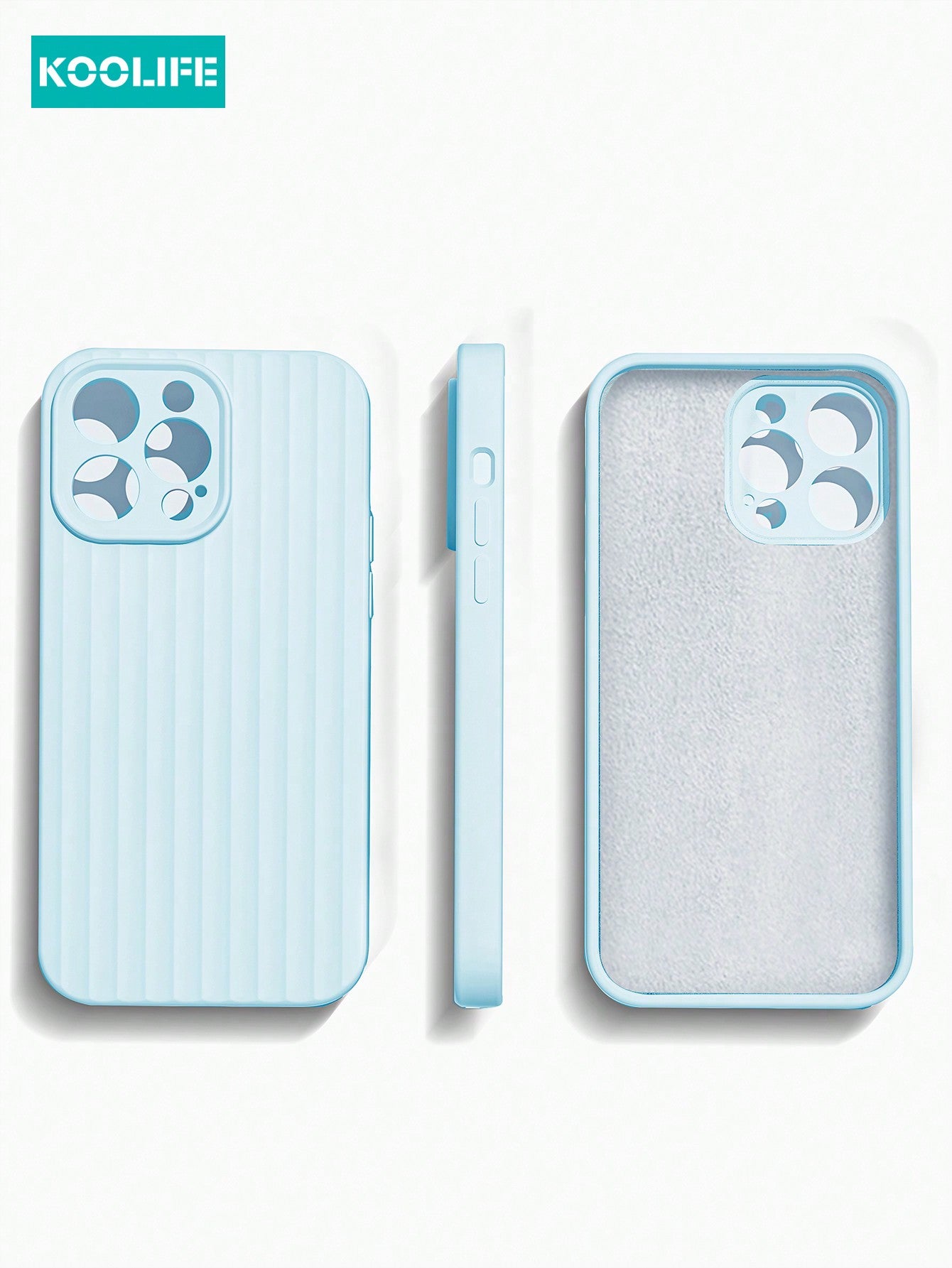 Koolife Liquid Silicone Phone Case 2.0mm Thick Full Coverage Protective Cover, Compatible With IPhone 15 14 13 12 11 Pro Max