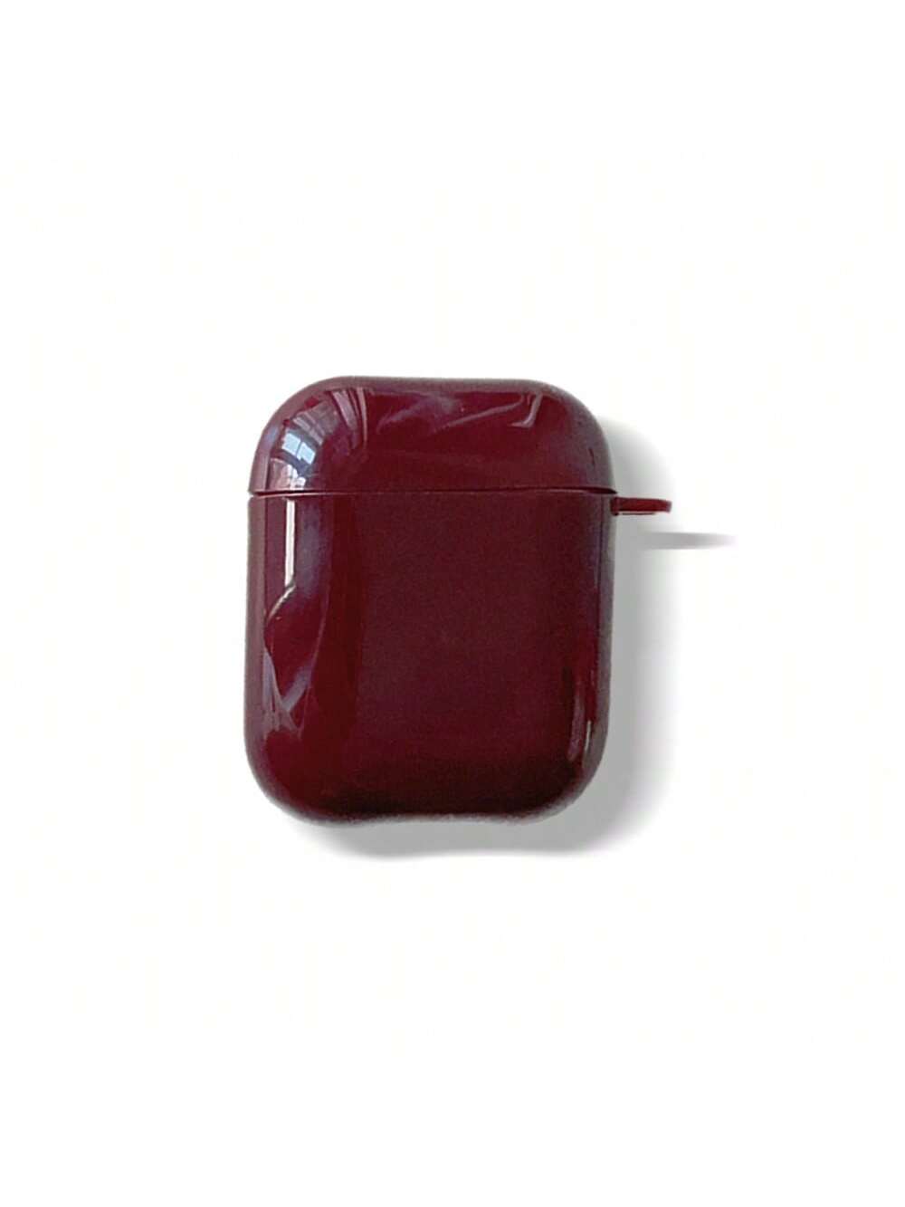 Burgundy Protective Case For Airpods 1/2/3/Pro/Pro 2