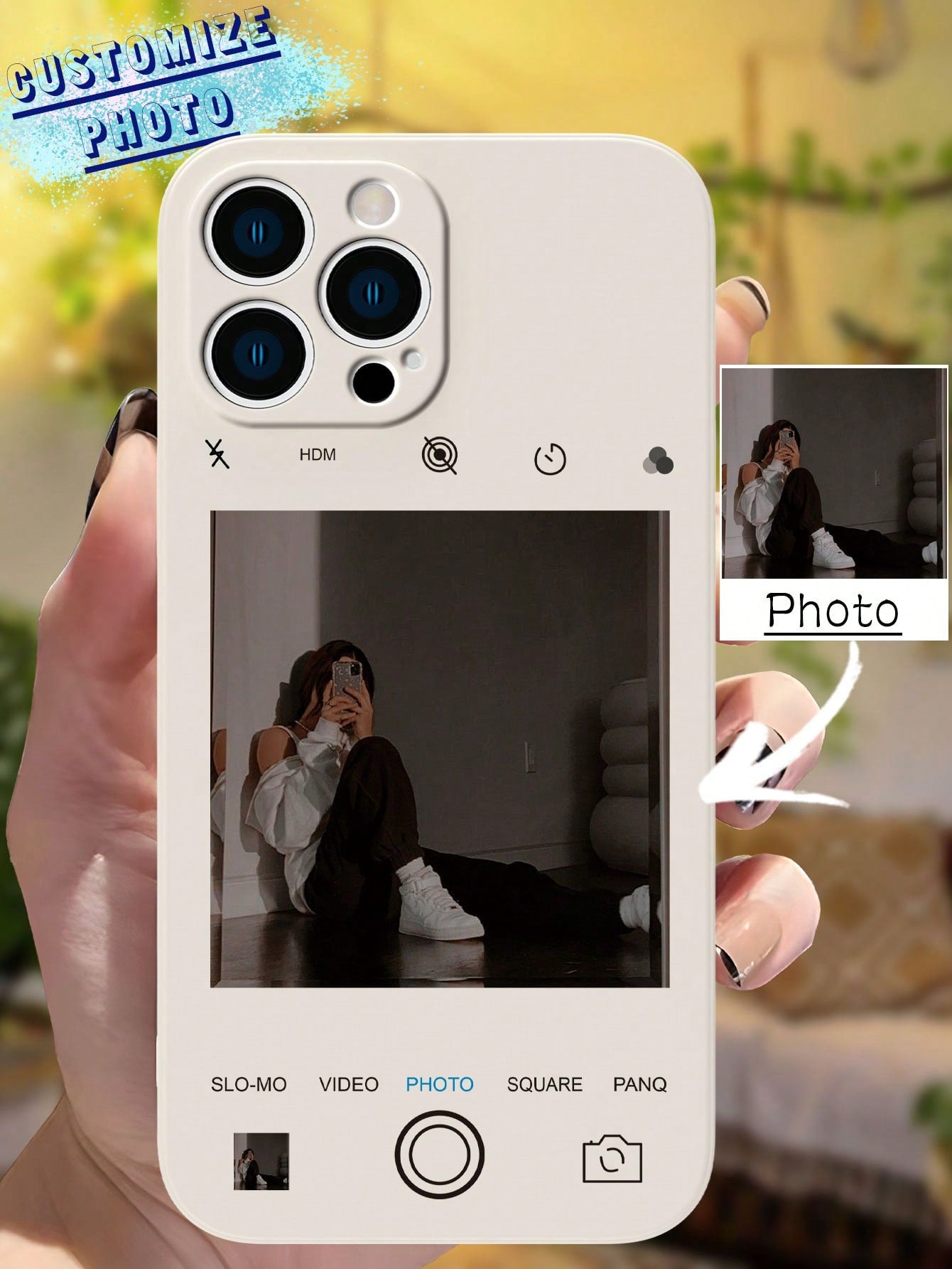 Customized Photo Phone Case TPU Soft Gel Full Protective IPhone Case, Customizable Phone Case Compatible With IPhone Series 6/7/8/Pro/Max, Ideal For Gifts For Him/Her, Boyfriend/Girlfriend, Wife, Family, Anniversary, Pet, Selfie Etc.