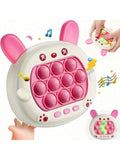Quick Push Pop Game Fidget Toys Pro For Kids Adults, Handheld Game Fast Puzzle Game Machine, Push Bubble Stress Toy, Relief Party Favors