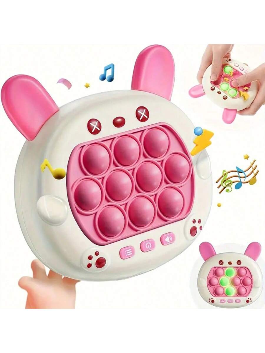 Quick Push Pop Game Fidget Toys Pro For Kids Adults, Handheld Game Fast Puzzle Game Machine, Push Bubble Stress Toy, Relief Party Favors