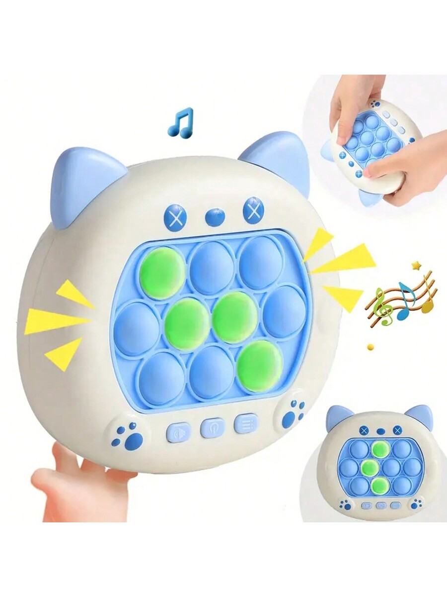 Quick Push Pop Game Fidget Toys Pro For Kids Adults, Handheld Game Fast Puzzle Game Machine, Push Bubble Stress Toy, Relief Party Favors