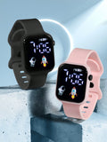 Kids 2pcs Luminous Electronic Watch
