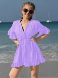 Fashionable Summer Kimono Cover Up For Tween Girls, Sweet And Versatile