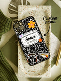 1pc Custom Name Phone Case, Personalized Name Design Iphone Case, Custom Name Iphone Case, Personalized Phone Case With Name, Custom Name Phone Case, Anniversary Gift, Valentine Gift, Birthday Gift, Wedding Gift, Mother's Day Gift, Father's Day Gift, Best