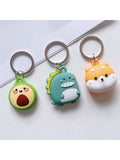 A Cute Cartoon Silicone Cover Suitable Compatible With Apple Airtag