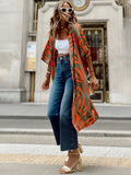 Casual Printed Ladies' Simple Daily Cover Up