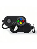 Vintage Game Console Silicone Protective Case Compatible With Apple Airtags