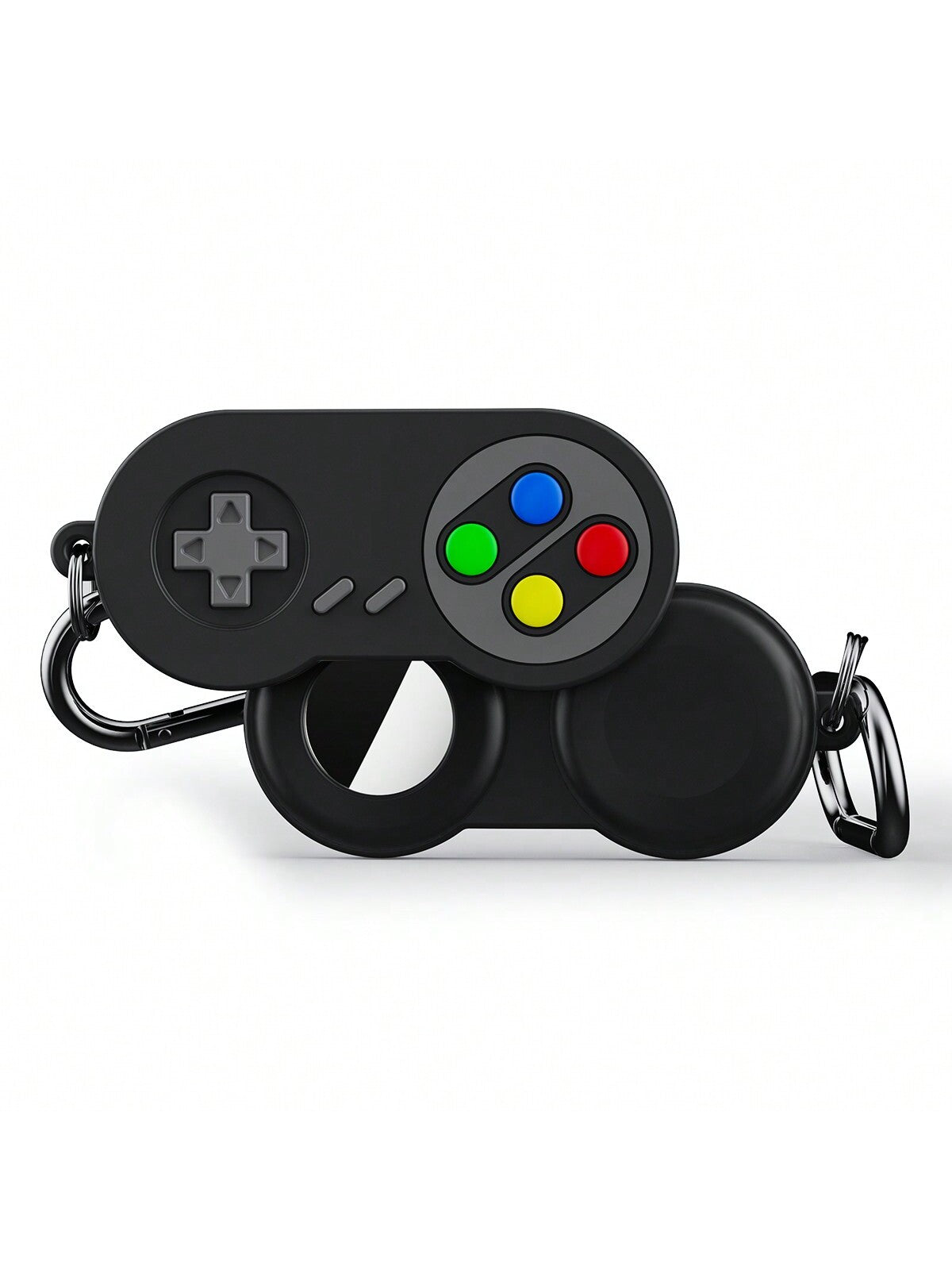 Vintage Game Console Silicone Protective Case Compatible With Apple Airtags