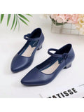 Fashionable Women's Shallow Mouth Jelly Sandals, Anti-Slip Plastic Sole, Mid-Heeled, Waterproof For Outdoor Wear