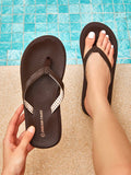 Women's Arch Support Flip Flops Comfortable Soft Cushion Summer Beach Thong Sandals