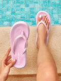 Women's Arch Support Flip Flops Comfortable Soft Cushion Summer Beach Thong Sandals