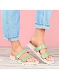 Womens Slide Flat Sandals