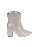 Women's Booties Rhinestone Embellished Ankle High