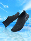 Children's Barefoot Slip-On Water Shoes, Lightweight Anti-Slip Quick-Drying Aquatic Shoes For Boys' Swimming, Walking, Yoga, Beach Vacation