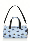 Children's Fashionable Fitness Travel Bag With Shoe Compartment And Wet Pouch, Suitable For Ballet, Dance, Gymnastics, Travel, Weekend, Overnight, Yoga, School, Kindergarten, Swimming, Sports, Camping, Hiking, And Many Outdoor Activities. This Spacious Ba