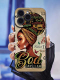 Unique Precise Angel Eye Sandblasted Phone Case, With Letter Pattern, Texture, Designed Specifically Compatible With Apple 15 14 13 12 11 XS XR X 7 8 Plus Pro Max Mini