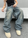 Men's Solid Color Simple Daily Jeans