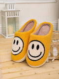 Women's Cute Korean Style Cartoon  Fabric Slippers, Thick-Soled, Wear-Resistant, Warm, Ideal For Home And Couples, Autumn/Winter